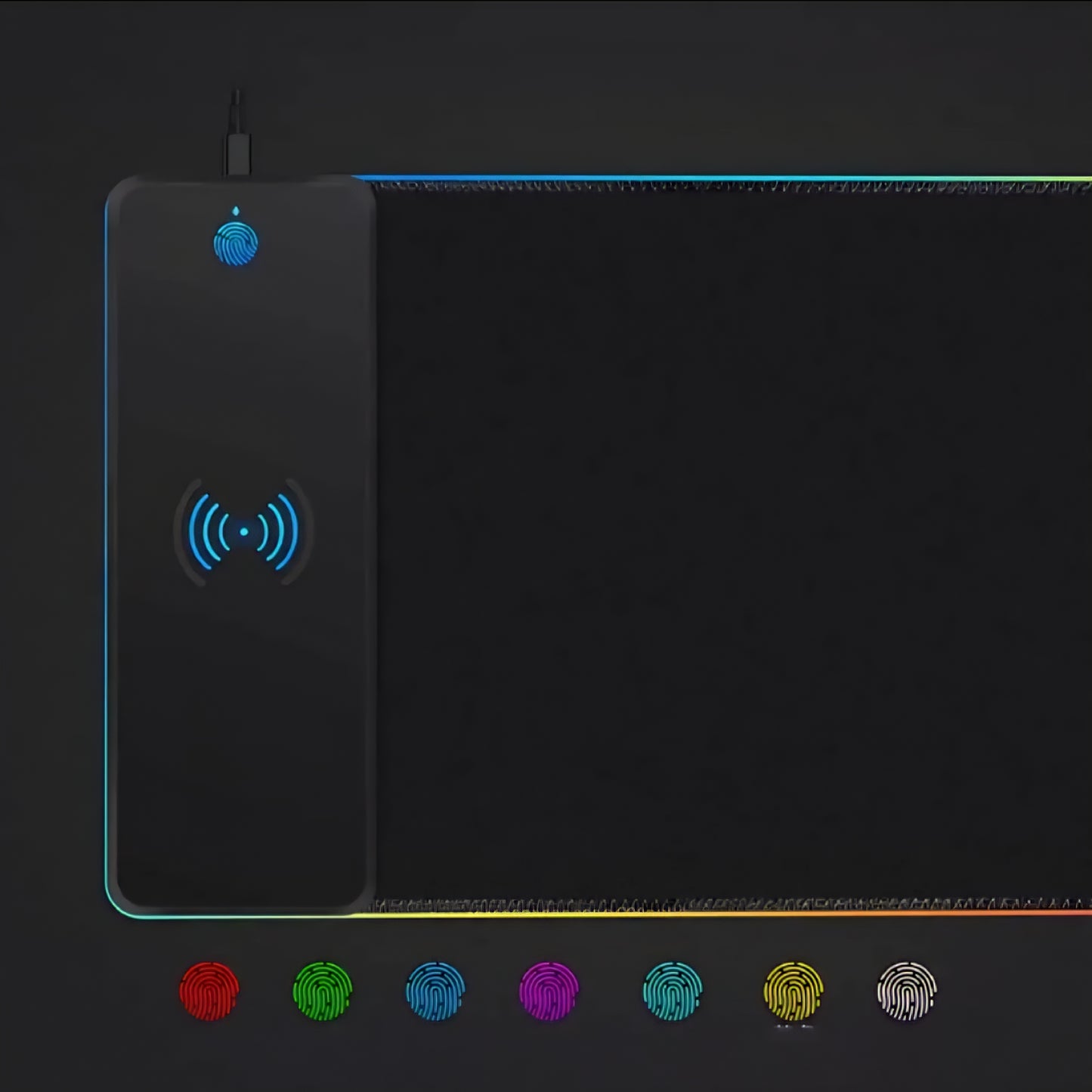 Série FUSION • Tapis RGB + Charge Sans Fil