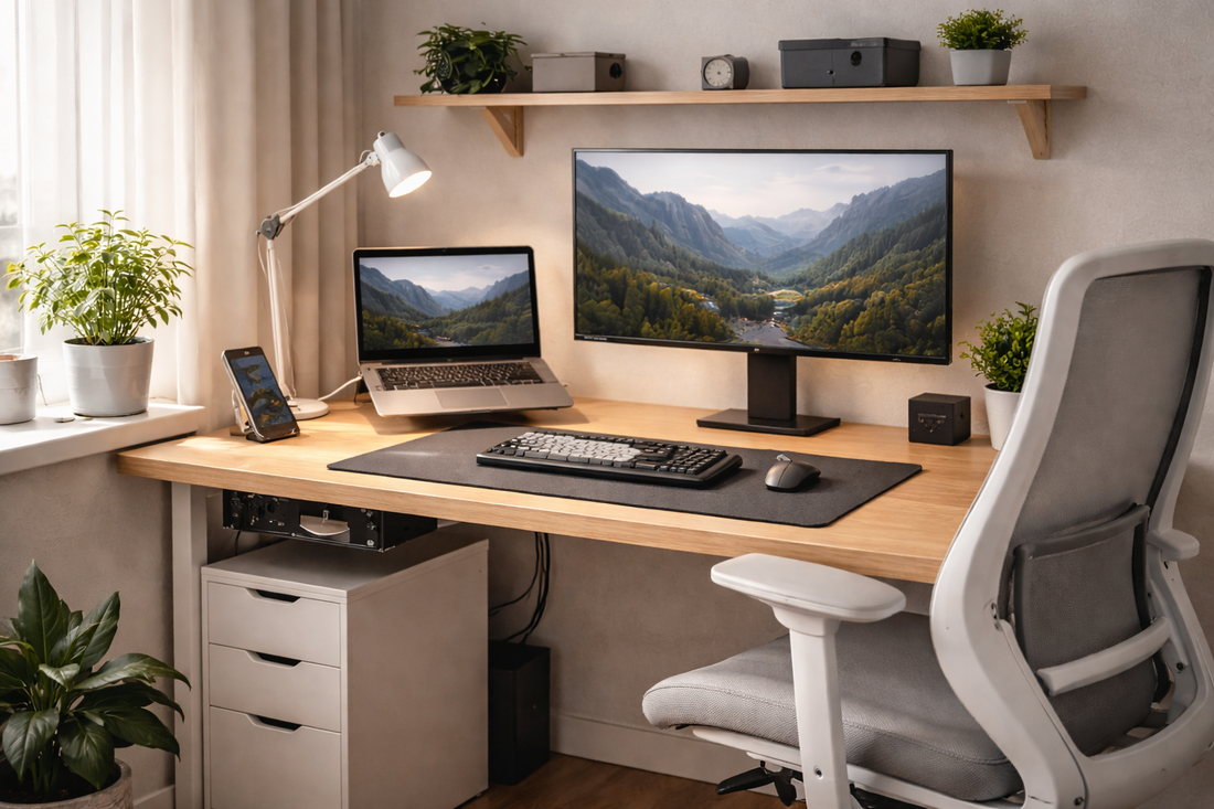 Télétravail : les meilleurs accessoires pour un setup confortable toute la journée