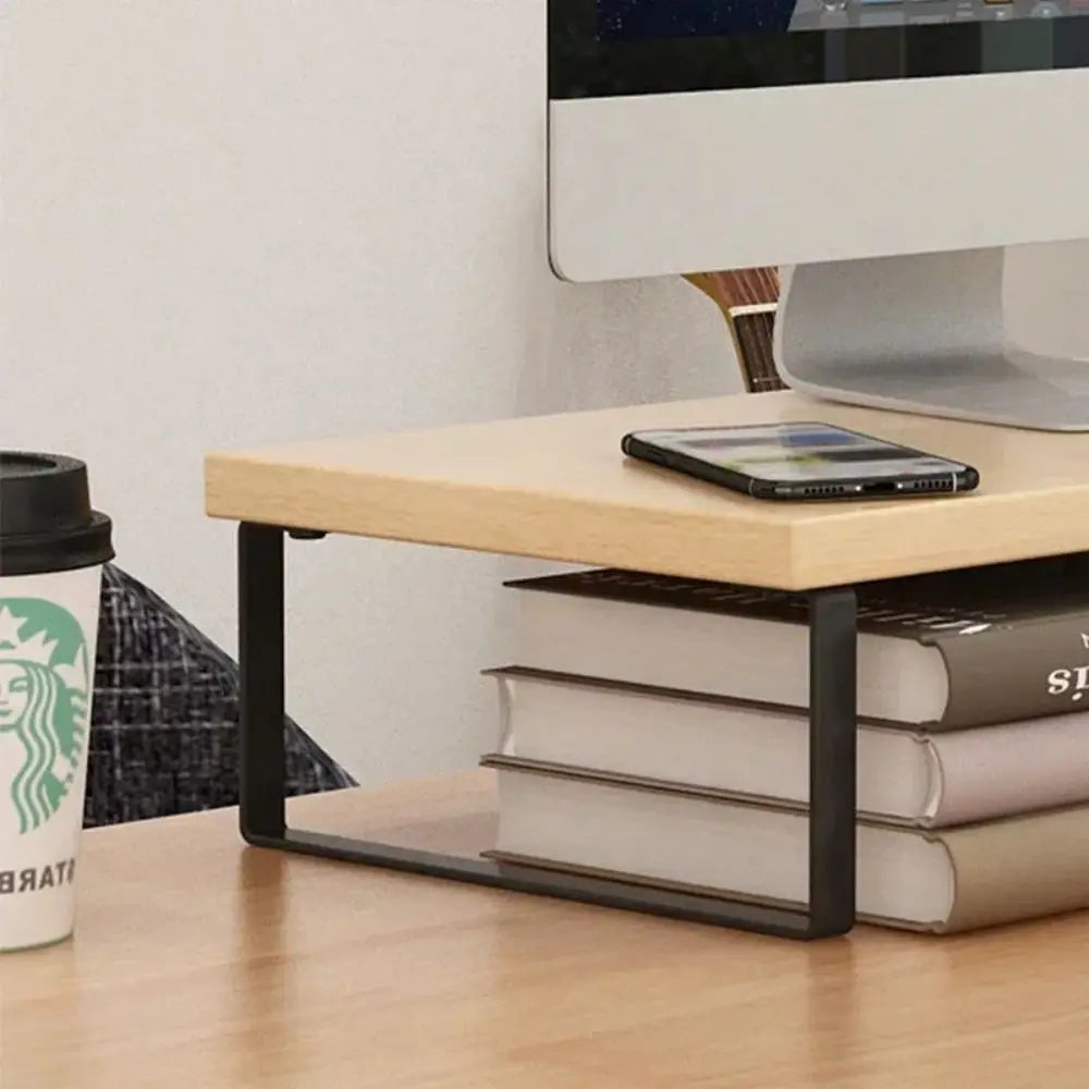 Série ROOT • Réhausseur Écran Bois & Métal