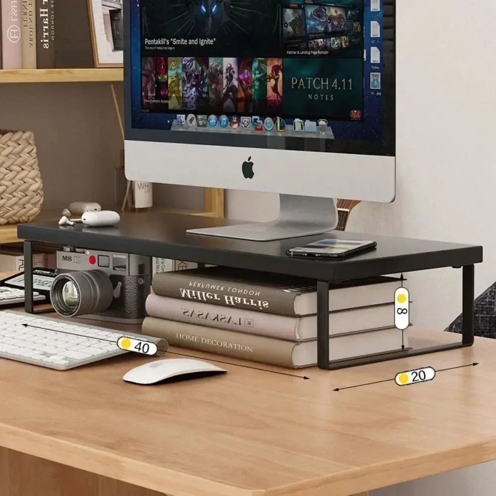 Série ROOT • Réhausseur Écran Bois & Métal