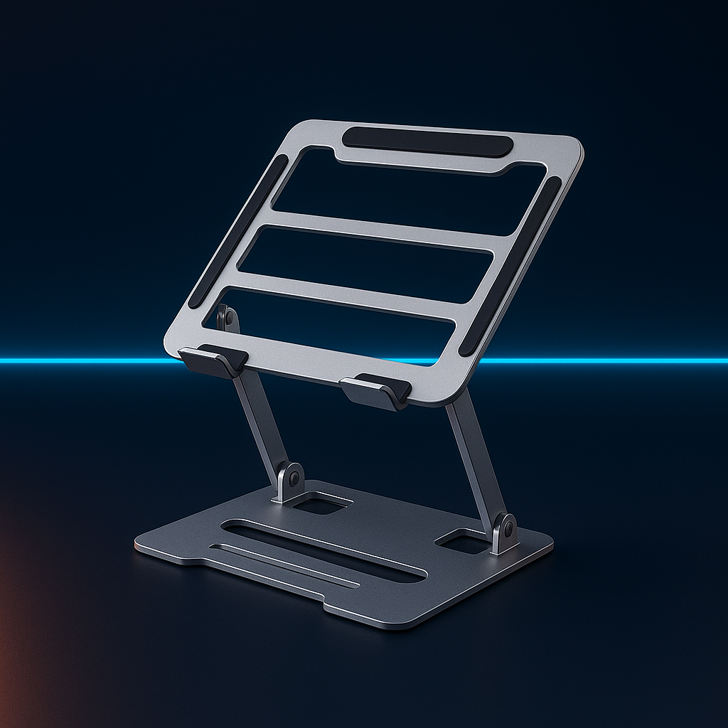 Support_Ordinateur_Portable_Acier_Carbone