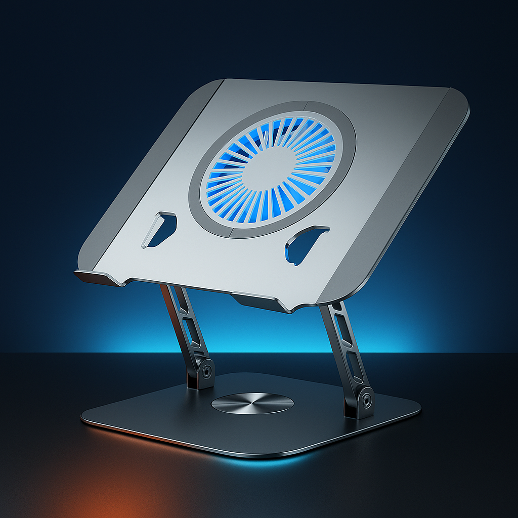 Série CYCLONE • Support PC Portable Ventilé 360°